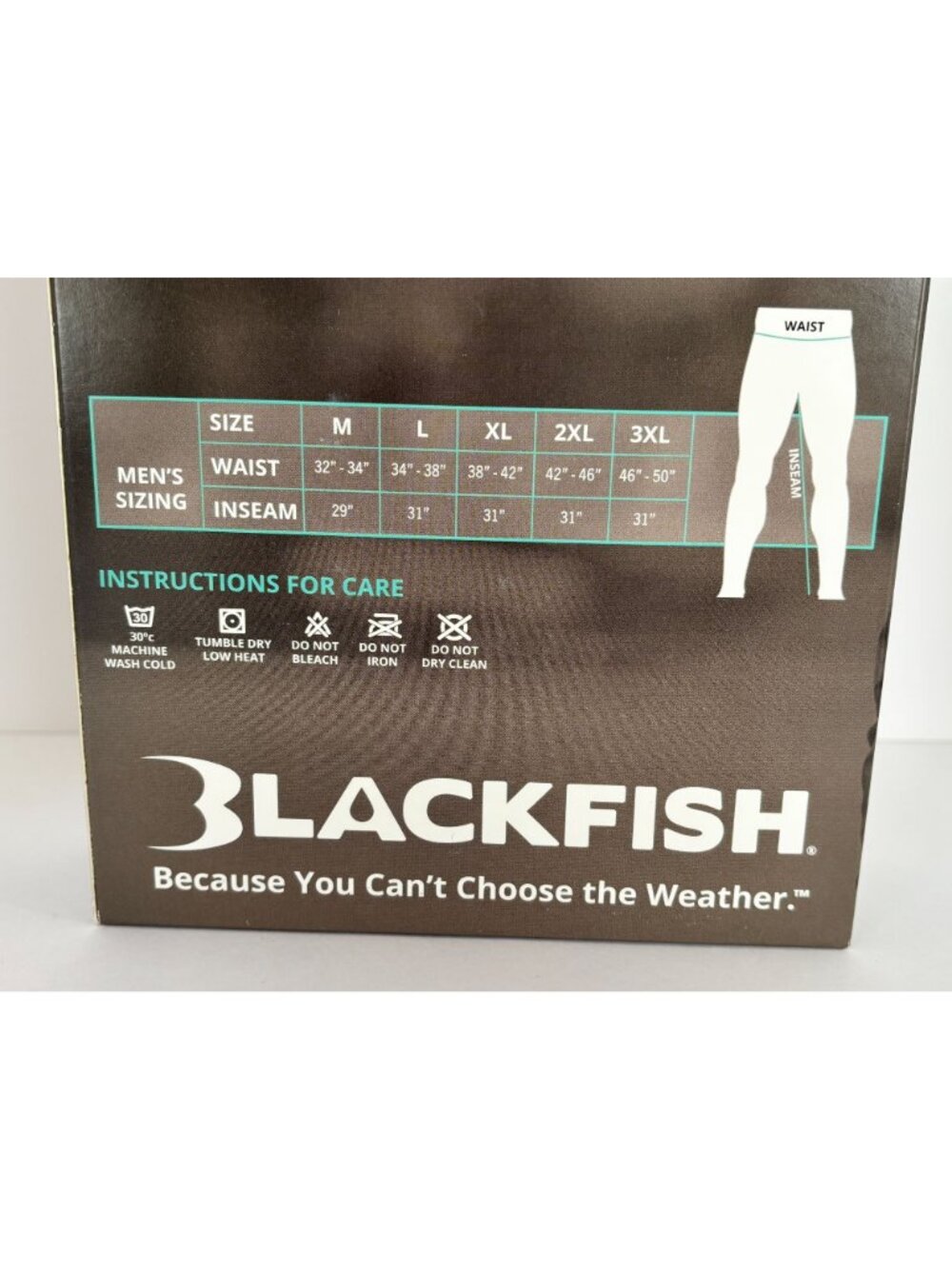 Blackfish Microflex Thermal Pants Moisture Wicking Layer Mid-Layer Mens XL 38-42 - Picture 7 of 12